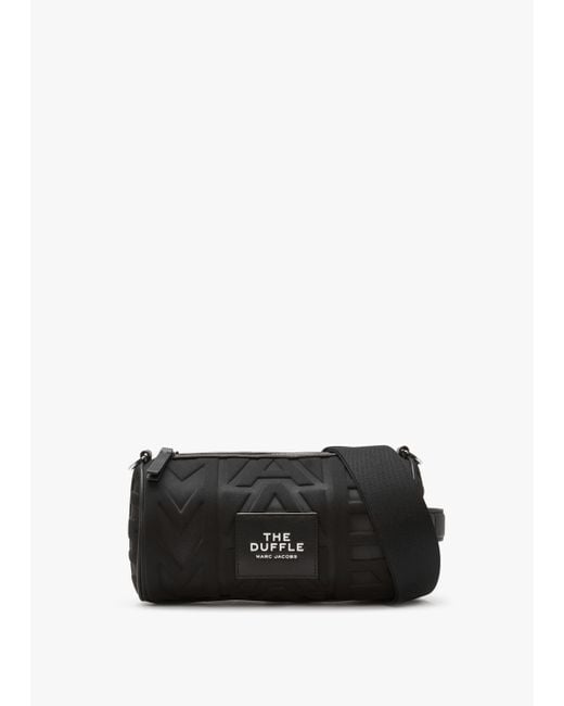 Marc Jacobs The Monogram Neoprene Black Duffle Bag