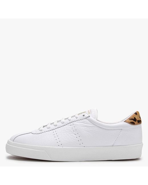 superga black leather trainers