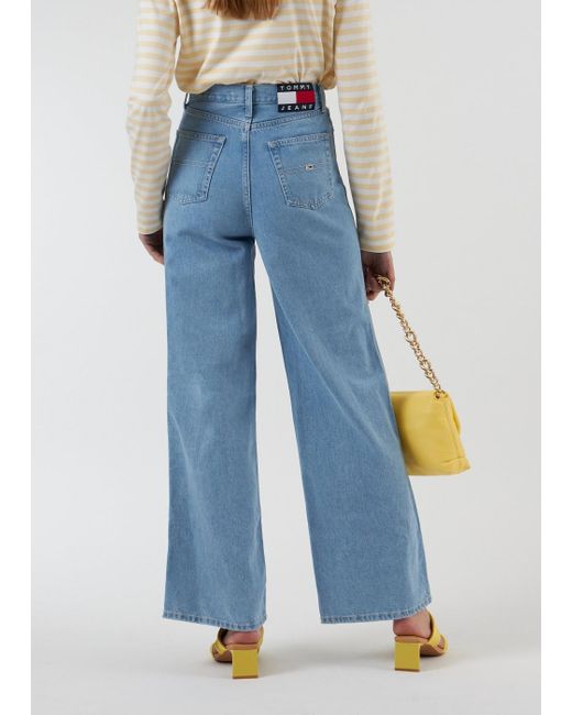 Tommy Hilfiger Blue Th Claire High Rise Jeans