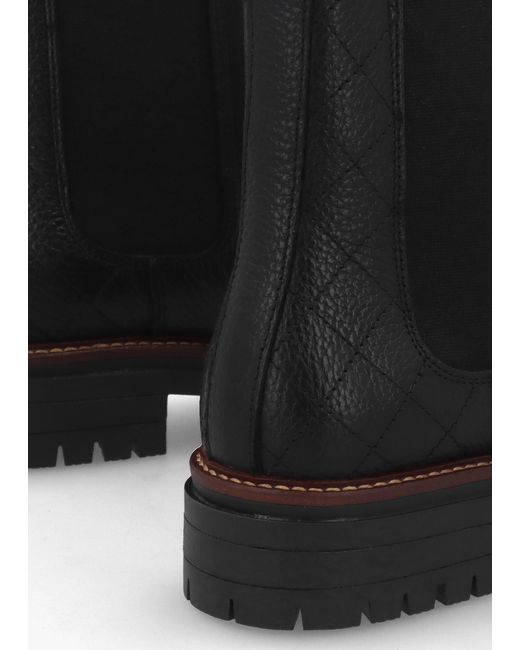 Barbour Black Evie Chelsea Boots
