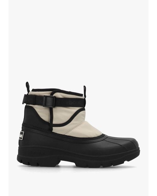 Barbour Black Braybourn & Duck Wellington Boots
