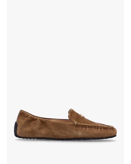 COACH Ronnie Coconut Suede Loafers in Brown | Lyst display picture 2