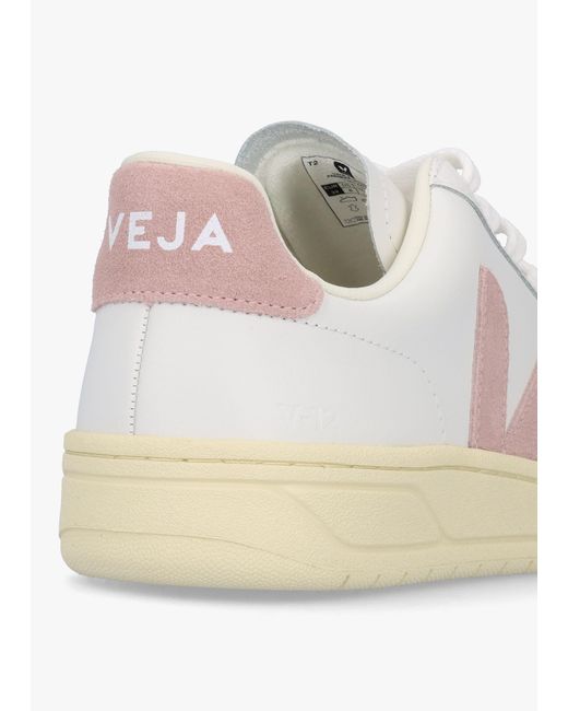 Veja White V-12 Leather Extra Babe Trainers