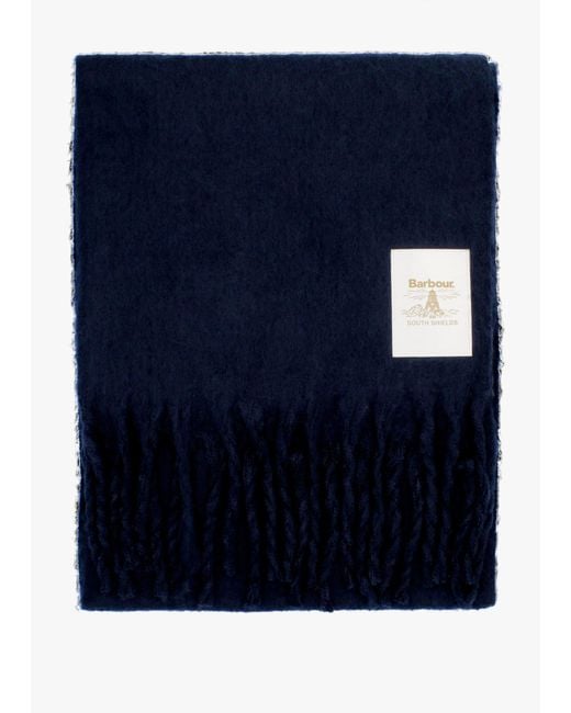 Barbour Blue Ellison Scarf