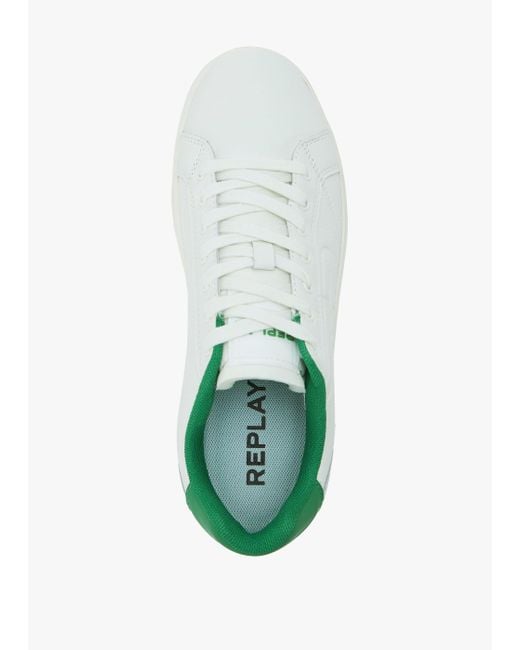 Replay White Gmz4s Trainer for men