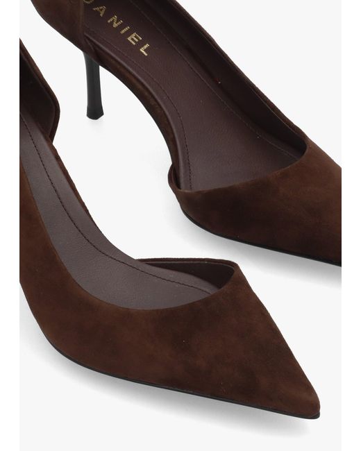 Daniel Brown Emma D'Orsay Mid Heel Court Shoes