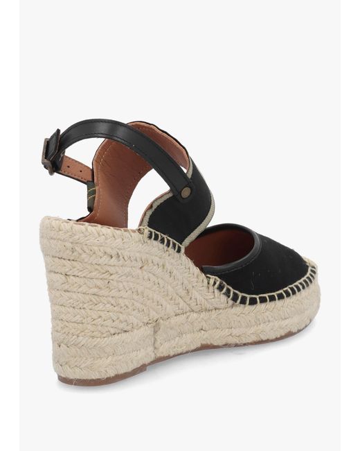 Barbour Multicolor Lyndhurst Wedge Espadrilles