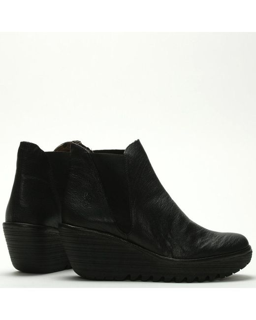 fly london wedge ankle boots