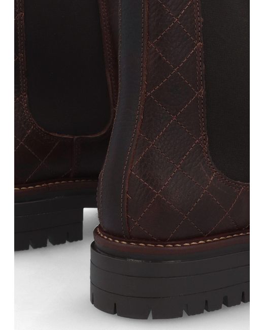 Barbour Brown Evie Chelsea Boots