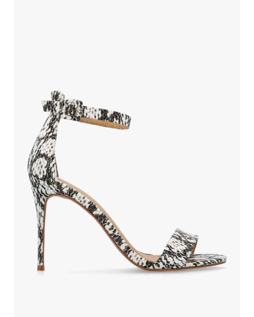 Daniel White Carely Leather Stiletto Heel Sandals