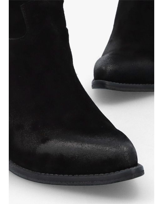 Daniel Blue Genesis Black Leather Western Calf Boots