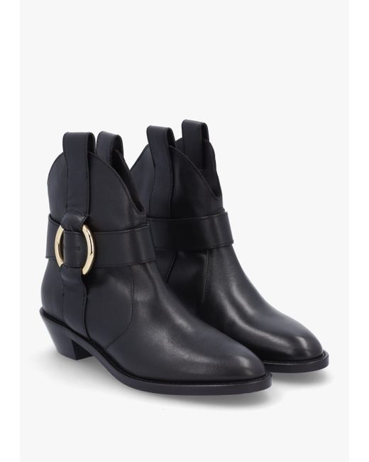 Boots Designer By See By Chloe In Black, Size: 6