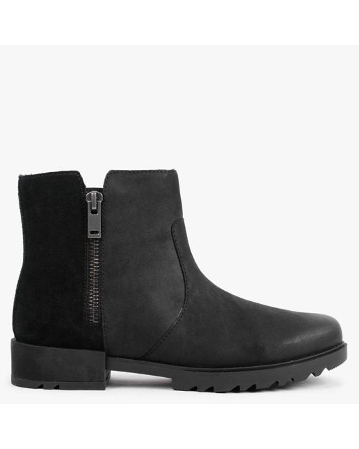 emelie waterproof zip bootie sorel