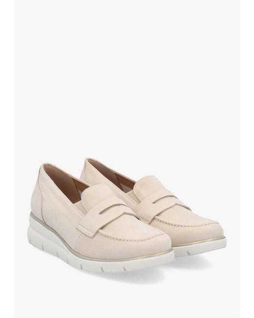 Daniel Natural Cody Low Wedge Sporty Loafers
