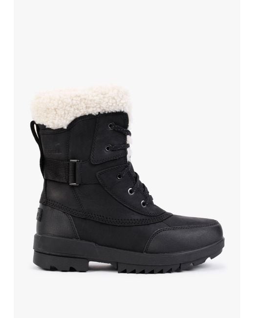Sorel Torino Ii Black Sea Salt Leather Parc Boots