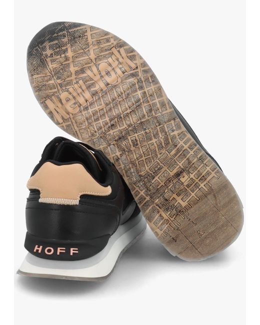 HOFF Black New York Multicoloured Suede Trainers