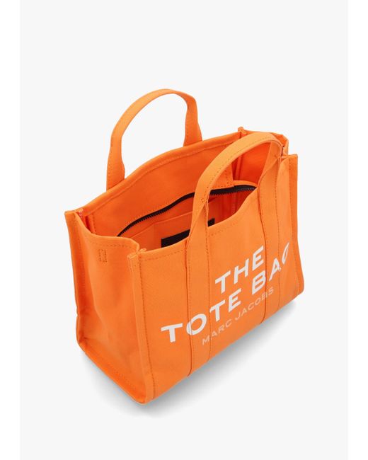 Marc Jacobs Orange The Canvas Medium Tangerine Tote Bag