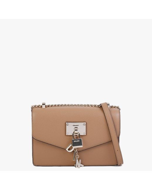 Dkny Women's Elissa Pebbled Leather Shoulder Bag In Pink | ModeSens