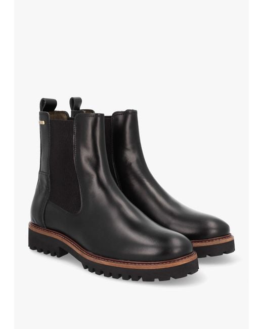 Barbour Black Harmby Chelsea Boots