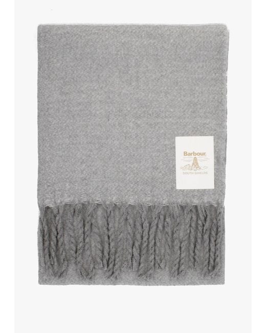 Barbour Gray Ellison Light Scarf