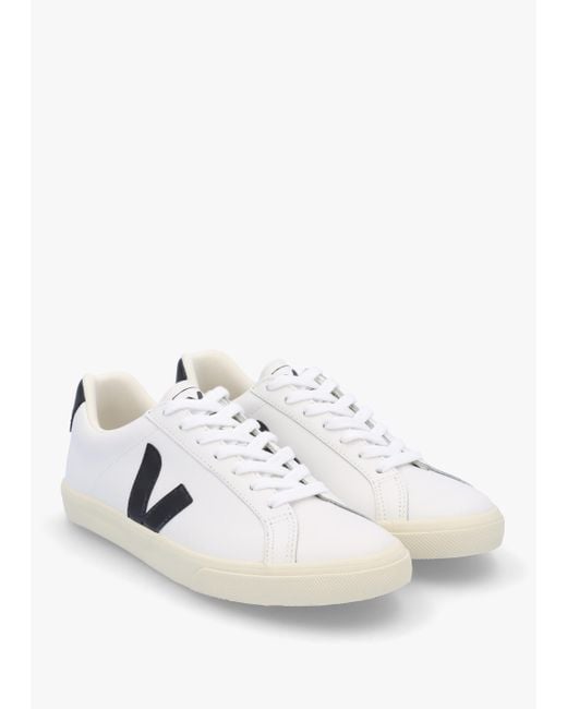 Veja White Esplar Logo Extra Trainers
