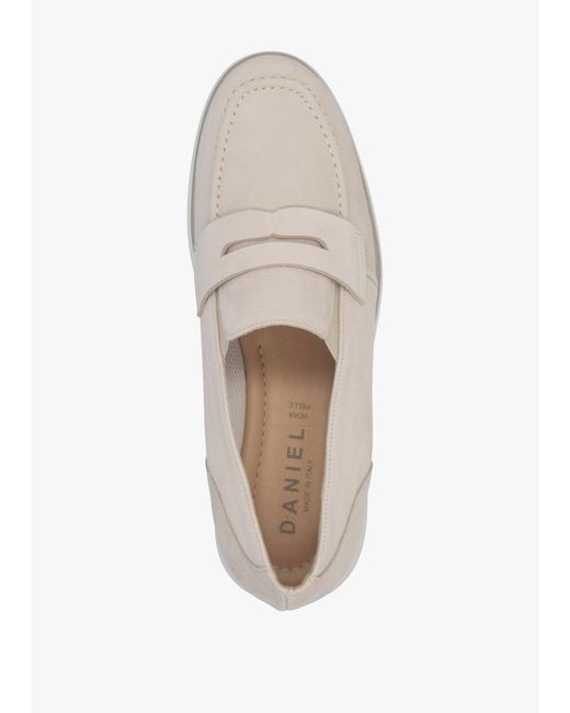 Daniel Natural Cody Low Wedge Sporty Loafers