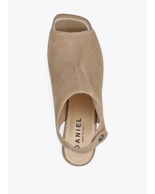 Daniel White Larai Block Heel Peep Toe Sandals