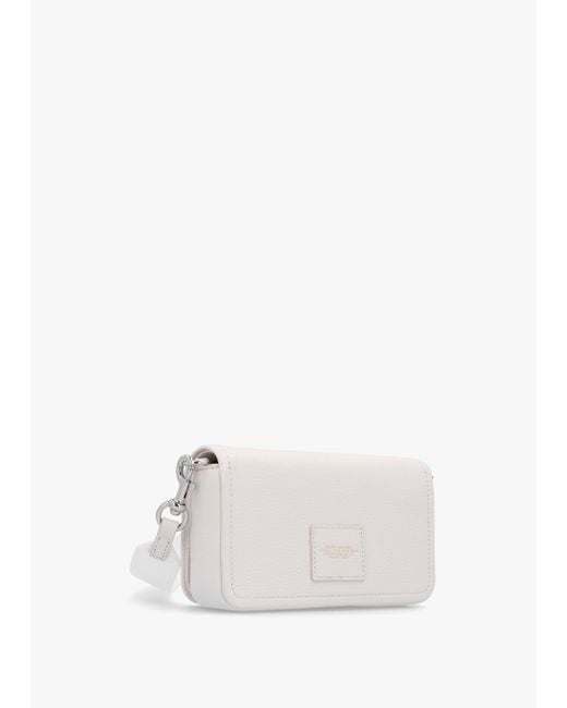 Marc Jacobs White The Leather Mini Cotton Cross-body Bag