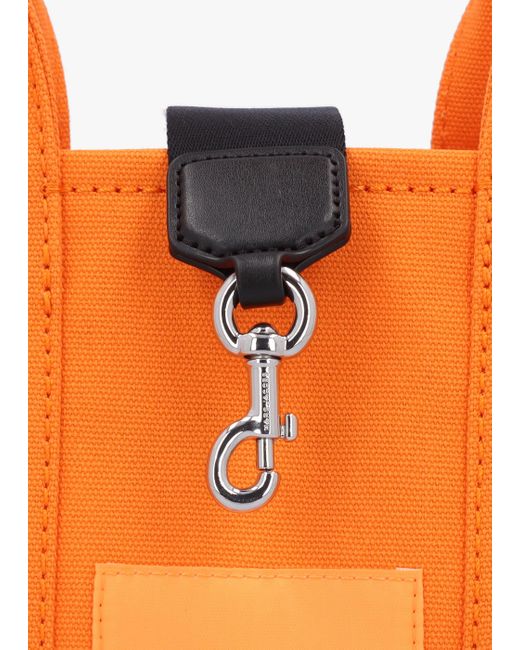 Marc Jacobs Orange The Canvas Small Tangerine Tote Bag
