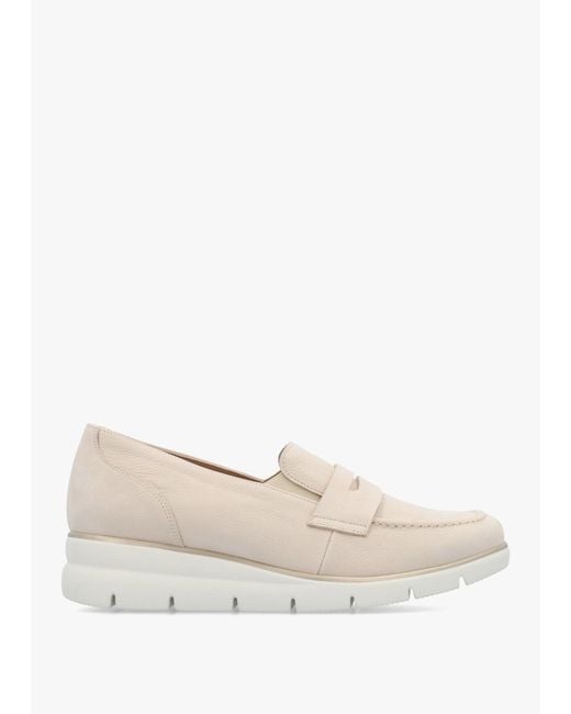 Daniel Natural Cody Low Wedge Sporty Loafers