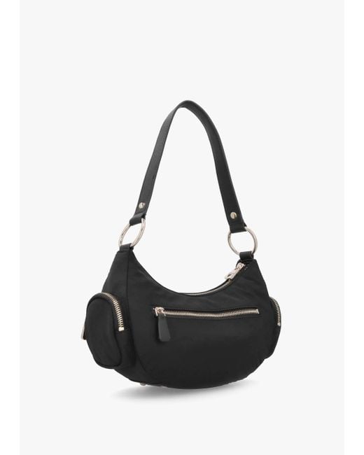 Guess Eco Gemma Black Shoulder Bag