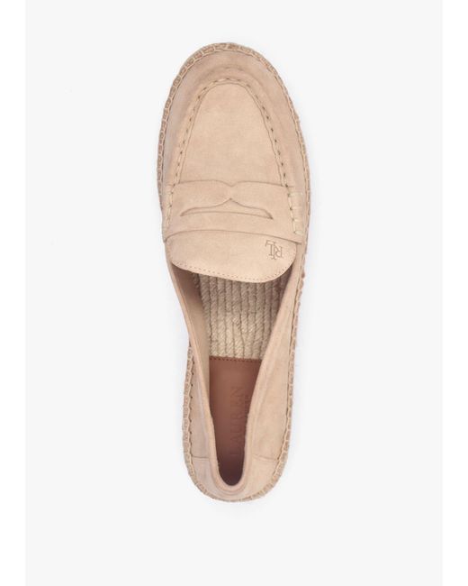 Ralph Lauren Natural Luize Espadrille Loafers