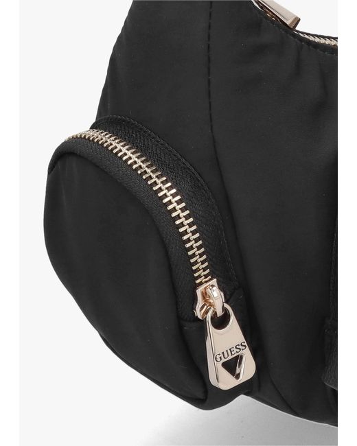 Guess Eco Gemma Black Shoulder Bag
