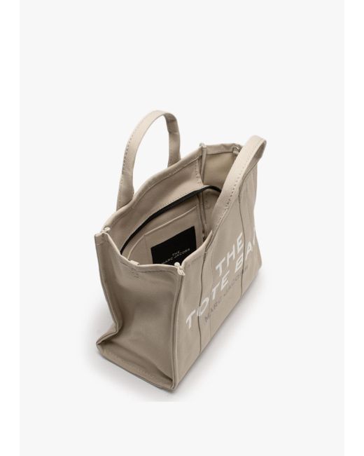 Marc Jacobs Natural S The Medium Beige Canvas Tote Bag