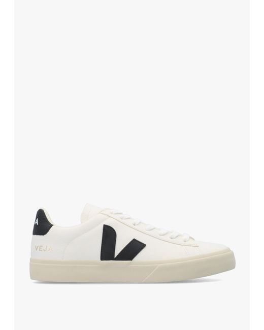 Veja White Campo Chromefree Leather Extra Trainers