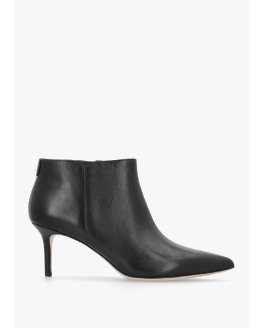 ralph lauren black leather boots
