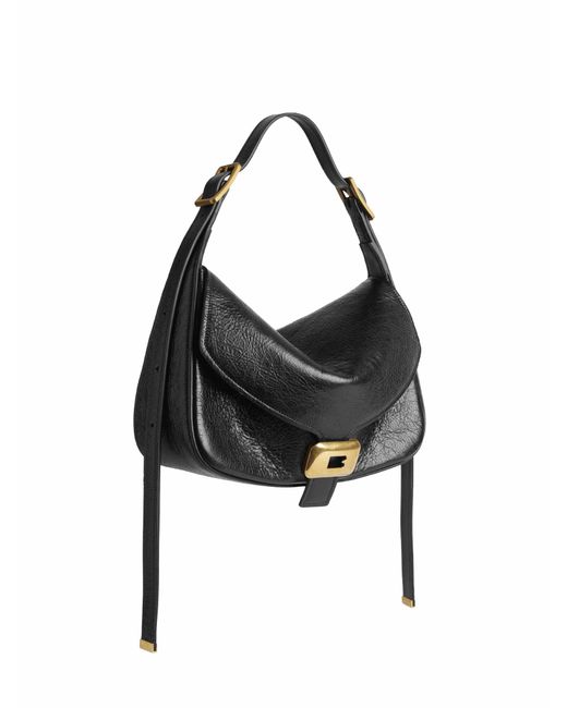 Balenciaga Black Clicca Shoulder Bag Medium Shoulder Bag