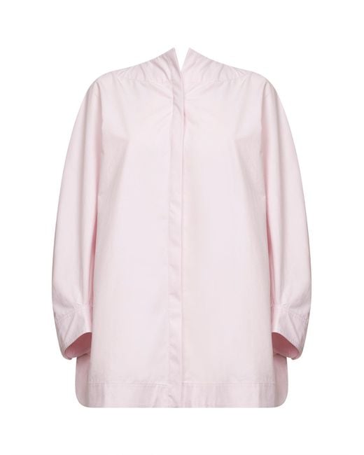 Jacquemus Pink Bouffant Shirt The Pittore Light