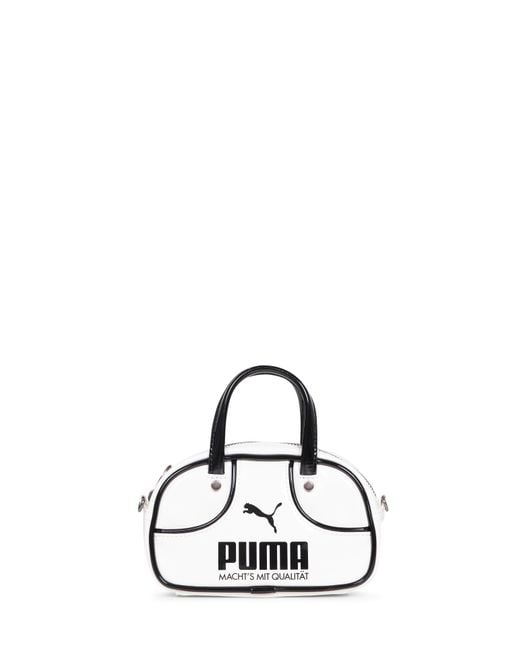 PUMA White 1976 Micro 1 L Handbag