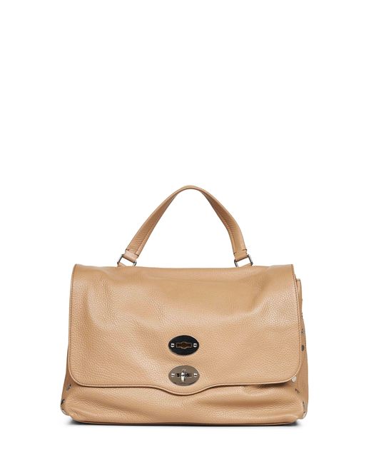 Zanellato Natural Cantucci Postina Medium Handbag