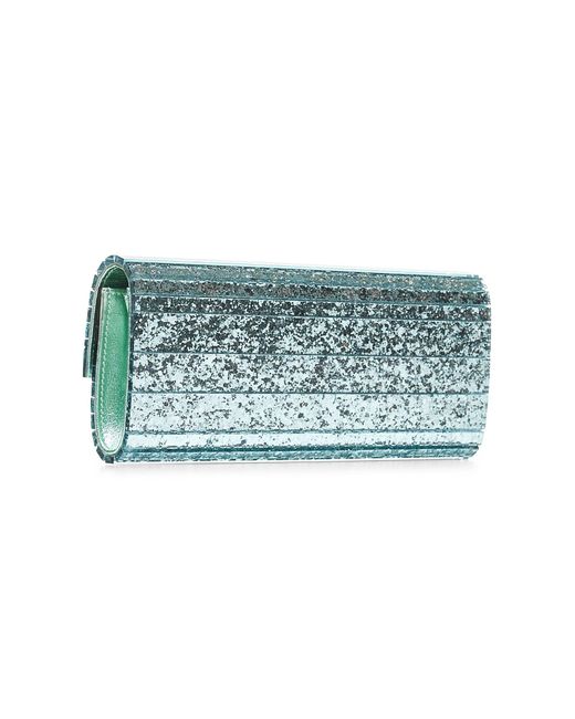 Jimmy Choo Blue Aqua Sweetie Clutch