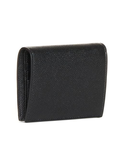 Ferragamo Gray Compact Wallet 'Gancini'