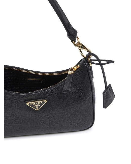 Mini Borsa Prada Re-Edition Nera di Prada in Black