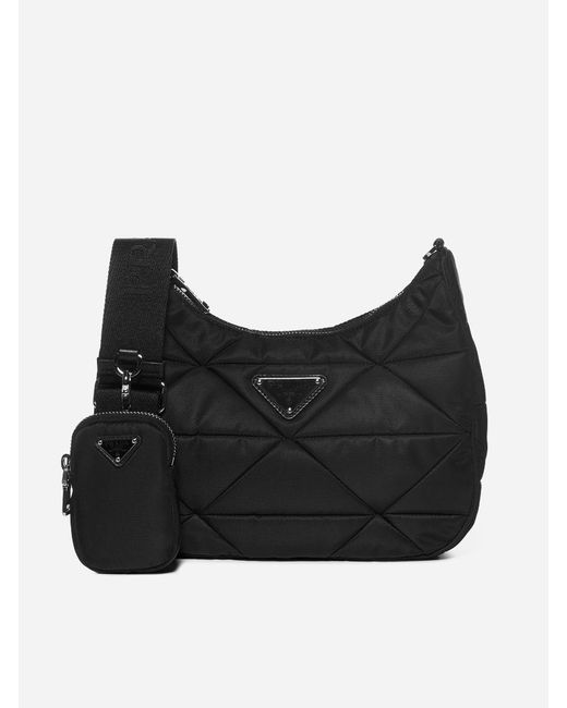 Prada Black Quilted Re-nylon Bag