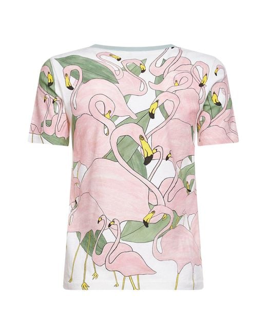 Chloé Pink Chloé Iconic Milk Printed Cotton Jersey Logo Baby-Fit T-Shirt
