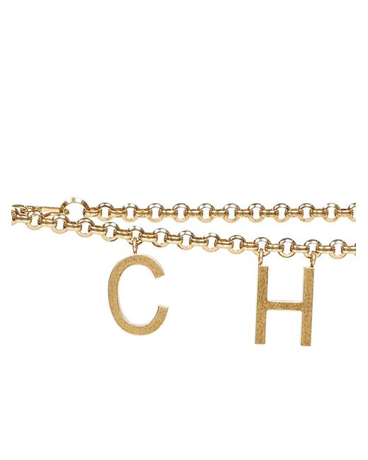 Chloé White Chloã Chloã Letters Jewelry Belt