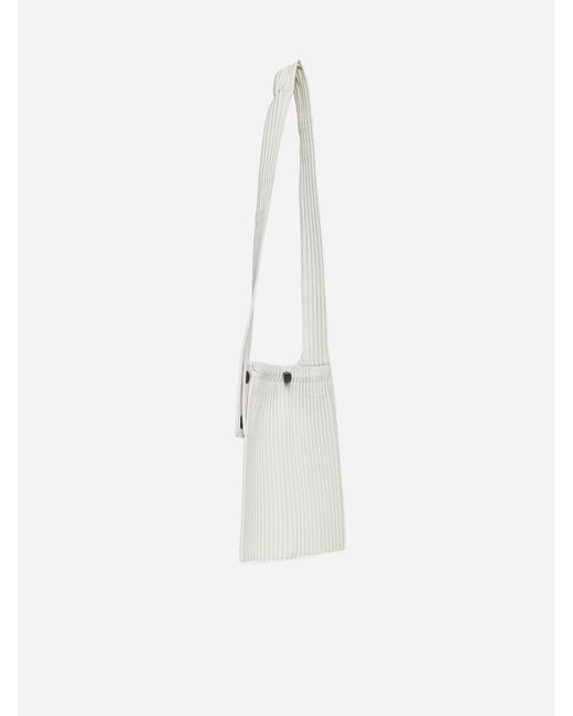 Homme Plissé Issey Miyake White Homme Plisse Issey Miyake Bags for men