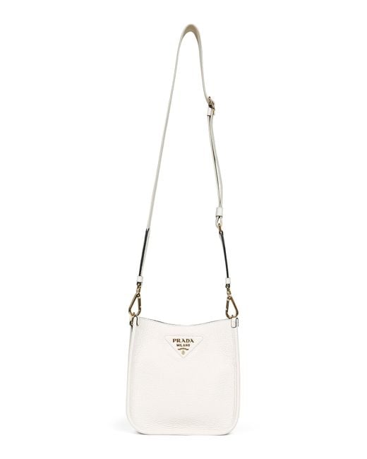 Prada Natural Mini Crossbody Bag