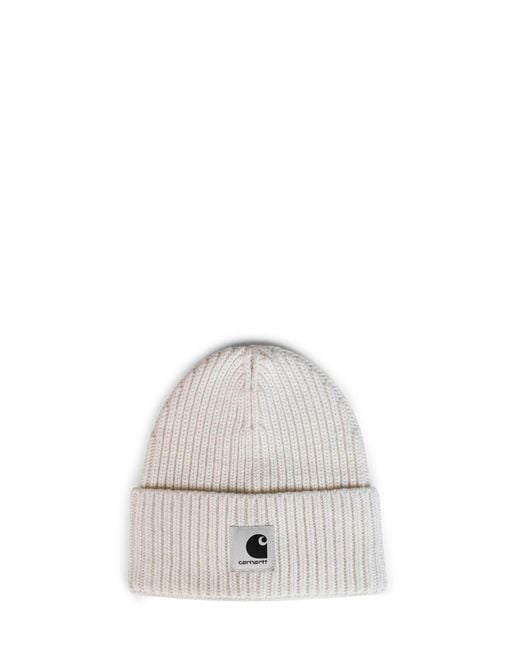 Carhartt White Natural Mira Beanie