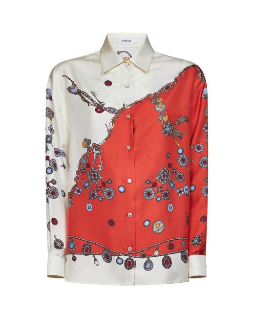 Camicia di Versace in Red